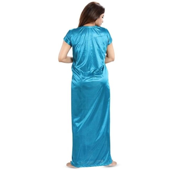 Fancyra Women Pack of 6 Maxi Nightwear Sleepwear Nighty Set - Image 3