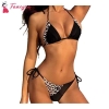 Fancyra Women Padded Animal Printed Lingerie Bra Panty Bikini Set Free Size