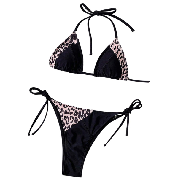 Fancyra Women Padded Animal Printed Lingerie Bra Panty Bikini Set Free Size - Image 5