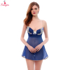 Fancyra Women Padded Cup Transparent Seductive Lingerie Nighty