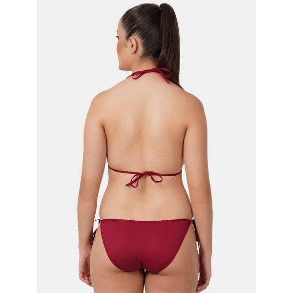 Fancyra Women Plain Soft Non Padded Bra Panty Lingerie Bikini Set Free Size - Image 3