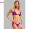 Fancyra Women Purple Non Padded Lingerie Bra Panty Bikini Set