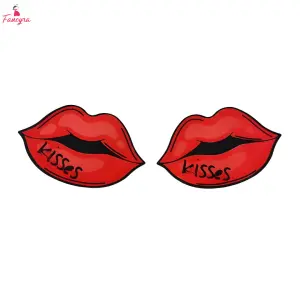 Fancyra Women Red Lip Self Adhesive Pasties