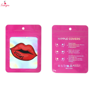 Fancyra Women Red Lip Shape Nipple Pasties Covers