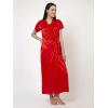 Long Outer Robe with Bra Panty Set
