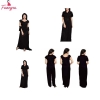 Fancyra Women Satin Solid Night Suit Nighty and Robe Women Full Length Set