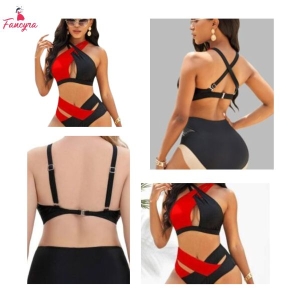 Fancyra Women Self Design Bra & Panty Bikini Lingerie Set