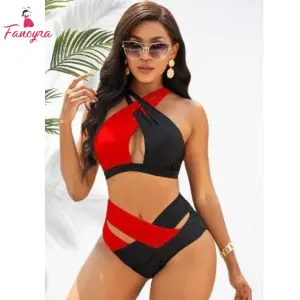 Fancyra Women Self Design Bra & Panty Bikini Lingerie Set