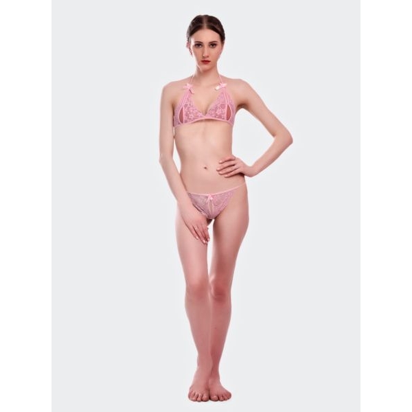 Fancyra Women Self-Design Bra Panty Lingerie Set - Image 2