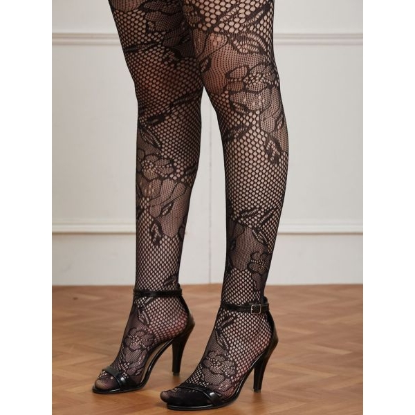 Fancyra Women Sheer Fishnet Pantyhose Stockings - Image 3