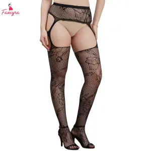 Fancyra Women Sheer Fishnet Pantyhose Stockings