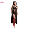 Fancyra Women Sheer Self Design Long Nightwear Baby Doll Lingerie