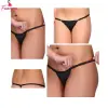 Fancyra Women Soft Comfortable Black Adjustable G-String Thong Panty For Women