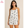 Fancyra Women Soft Printed Nightwear Top and Shorts Pajama Set