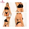 Fancyra Women Solid Bra And Panty Bikini Lingerie Set