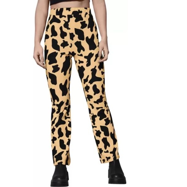 Fancyra Women Solid Casual Printed Stretchable Track Pant Trouser - Image 5