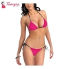 Fancyra Women Spandex Bikini Bra Panty Lingerie Set Free Size Pink Color Fashion Bikini Lingerie Set For Women