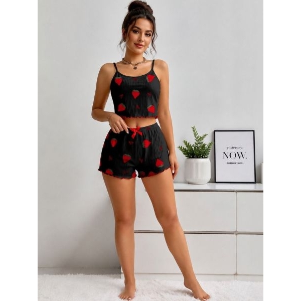 Crop Cami Top with Shorts