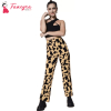 Fancyra Women Stretchable Solid Casual Printed Track Pant Trouser