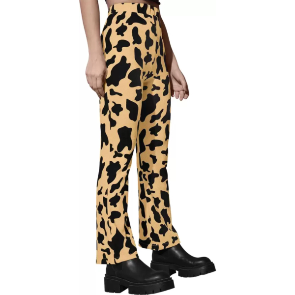 Fancyra Women Stretchable Solid Casual Printed Track Pant Trouser - Image 5