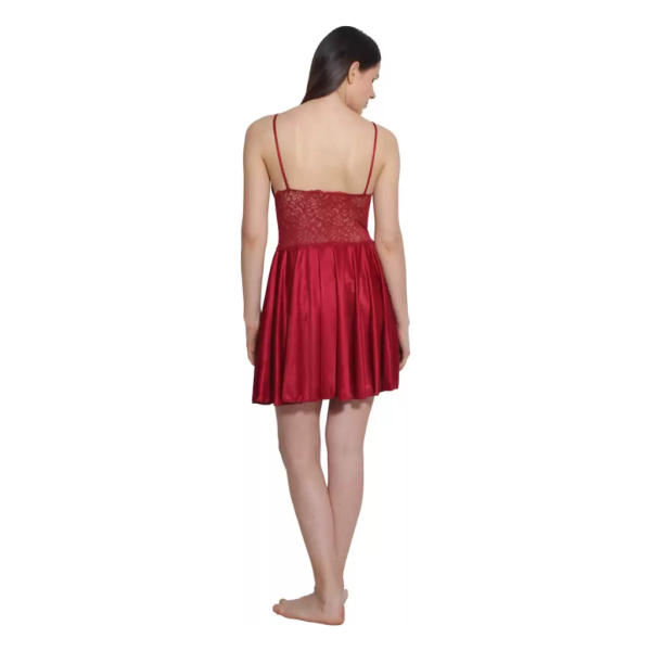 Fancyra Women Stylish Nightwear Nightdress Babydoll Lingerie Free Size - Image 3