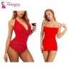 Fancyra Women Stylish Sleepwear Babydoll Lingerie Free Size Red Color Combo Of Two