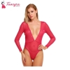 Fancyra Women'S Polyamide Spandex Mix & Poly Cotton Plain Above Knee Babydoll Lingerie Free Size Pink Color