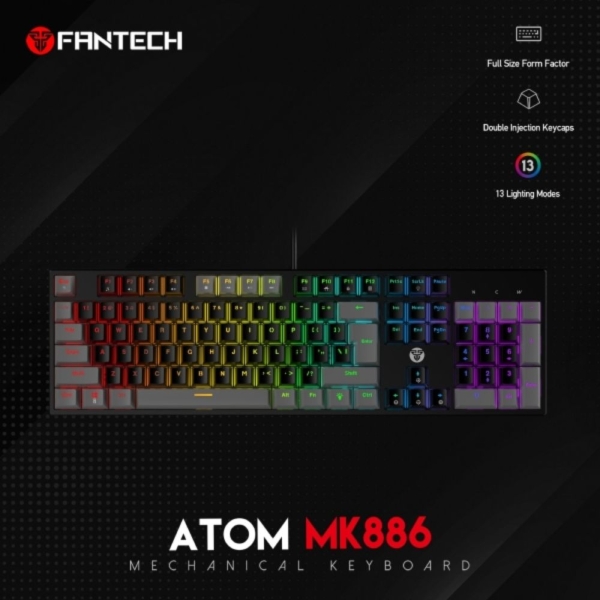Fantech ATOM MK886 Mechanical Keyboard - Image 2