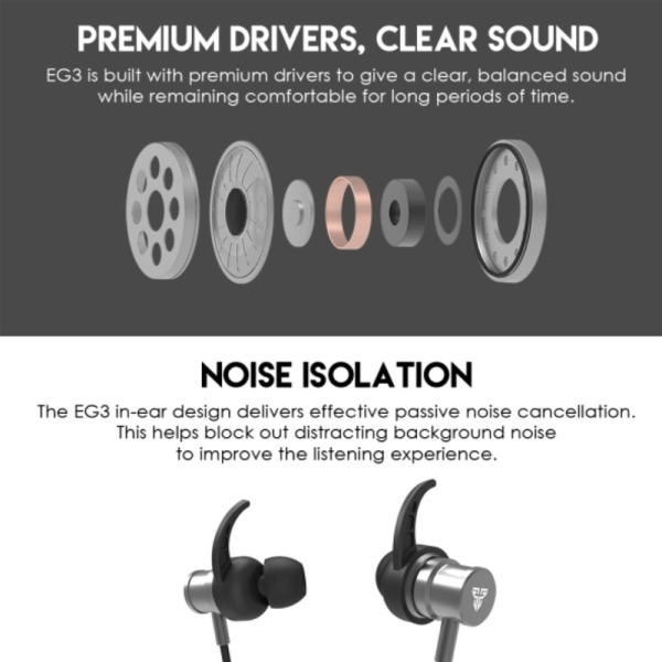 Fantech EG3 Wired Gaming Earphone - Image 2