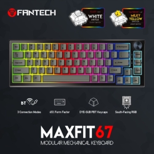 Fantech Maxfit67 MK858 RGB Mechanical Hotswap Keyboard