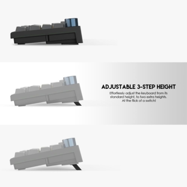 Fantech Maxfit67 MK858 RGB Mechanical Hotswap Keyboard - Image 4