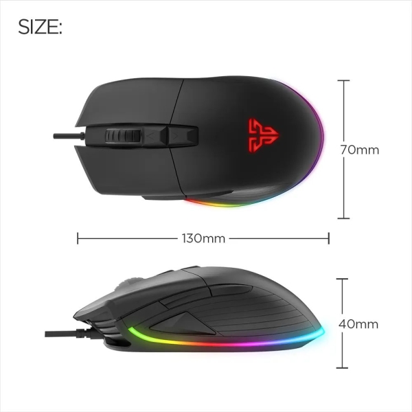 Fantech Ux1 Hero Ultimate Macro Rgb Gaming Mouse - Image 2