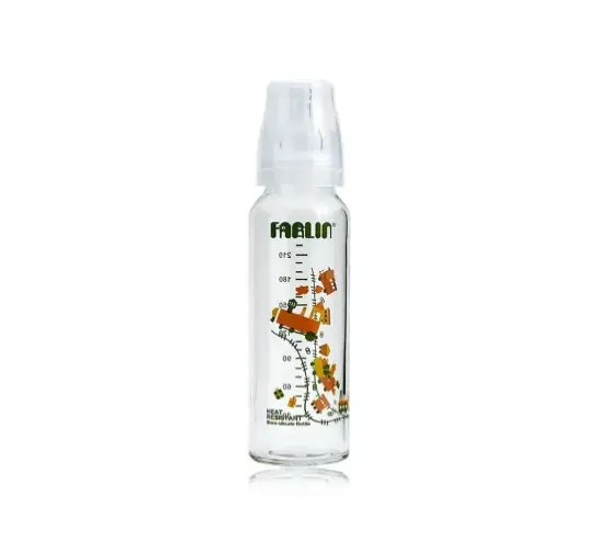 Farlin Feeding Bottle Glass 80z 240ML