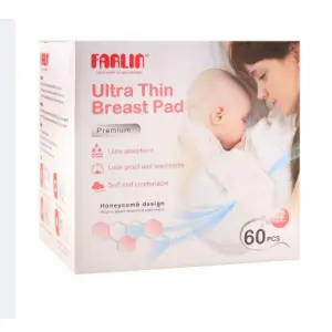 Farlin Ultra Thin Premium Breast Pads, 60-Pack