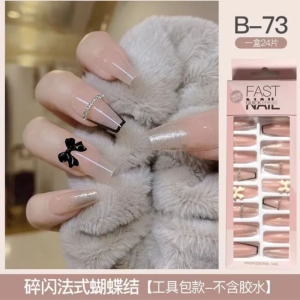 Fast Quick Press 3D Artificial Nails for Party and Casual Wear