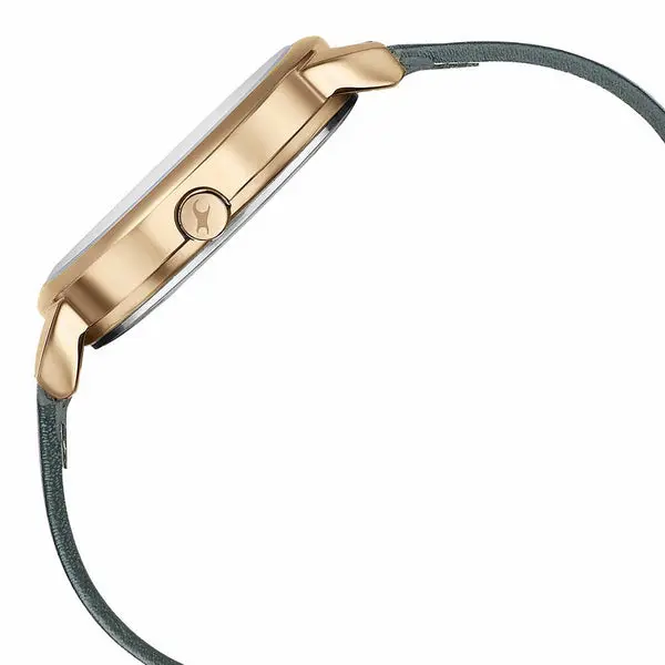 Fastrack Stunners Quartz Multifunction Green Dial Leather Strap Watch for Girls - Image 4