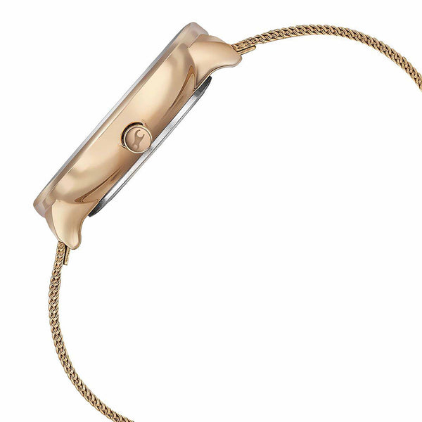 Fastrack Stunners Quartz Multifunction Rose Gold Dial Stainless Steel Strap Watch for Girls - Image 4