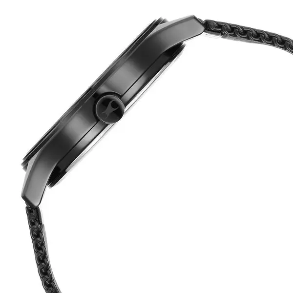 Fastrack Style Up Quartz Analog with Day and Date Black Dial Stainless Steel Strap Watch for Guys - Image 5