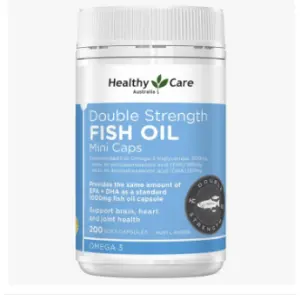 Healthy Care Double Strength Fish Oil Mini Capsules
