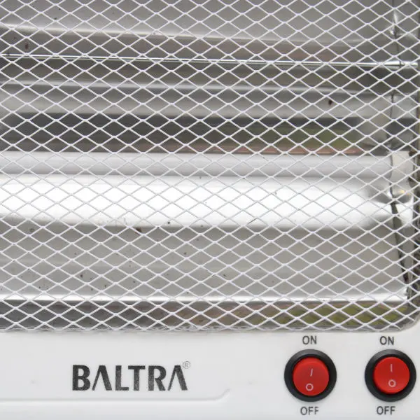 BALTRA Quartz Heater | Flame | 800 Watt | 2 heating levels: 400 & 800 W | Safety tip over switch | Cool touch cabinet | High temperature resistant housing | 12 Month Warranty - Image 5