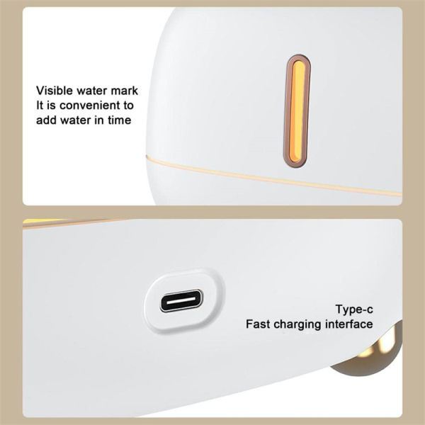 NepLiving Flame Humidifier Upgraded Flame Fireplace Air Aroma USB Essential Oil Diffuser - Image 3
