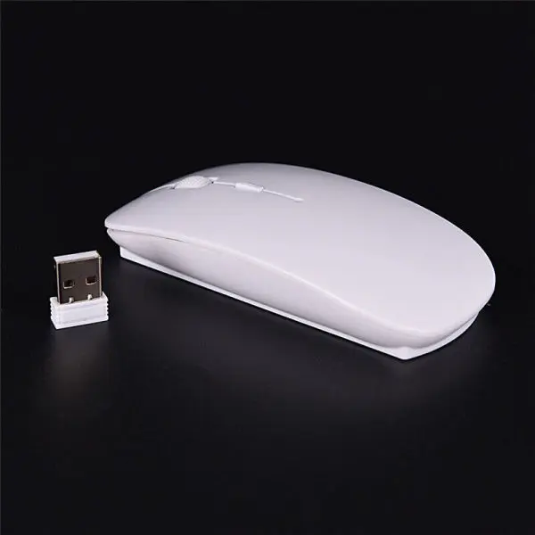 Ultra-Thin 2.4G Office Wireless Mouse Mute Charging Mouse Notebook Home Mouse With USB Receiver - Image 7