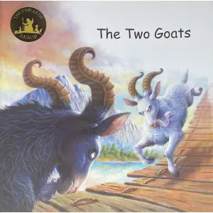 The Two Goats, Children's Book, Pictorial, Aesop's Fables
