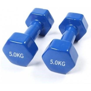5 kg Filled Dumbbells set of 2 PC Fixed Weight Dumbbell (5Kg x 5Kg) Fixed Weight Dumbbell (10 kg)