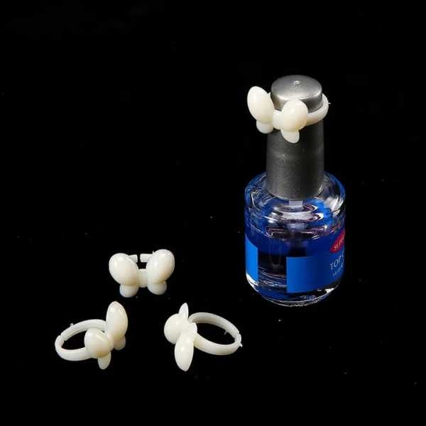 50pcs 5pcs 10pcs Ring Shape Butterfly Nail Color Display for Nail Technicians - Image 2