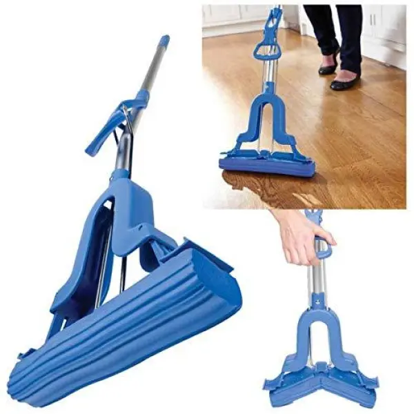 Magic Mop Pva Namaste Mop Best Home Office Floor Cleaning Telescopic Handle - Image 2