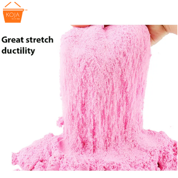 KOJA Colorful Cotton Sand Toy With Tools For Children's Dynamic Education 500g - Image 7