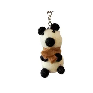Felt Key Chain | Key Holder | Key Ring | Hand-felted | Handmade in Nepal | Light Weight | Eco-friendly