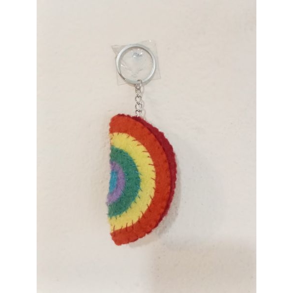 Felt Key Chain | Key Holder | Key Ring | Hand-felted | Handmade in Nepal | Light Weight | Eco-friendly - Image 2