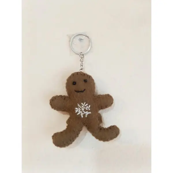 Felt Key Chain | Key Holder | Key Ring | Hand-felted | Handmade in Nepal | Light Weight | Eco-friendly - Image 2
